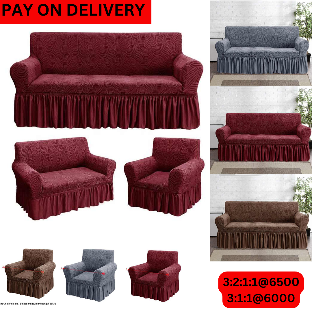 Royal Jacquard Sofa Covers (3 Seater)